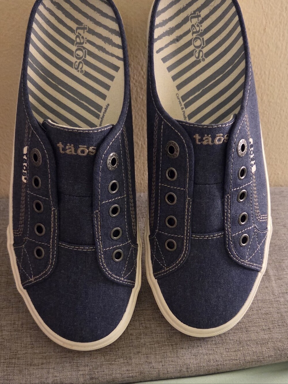 Taos EZ Soul Mule Blue Sneakers 9.5